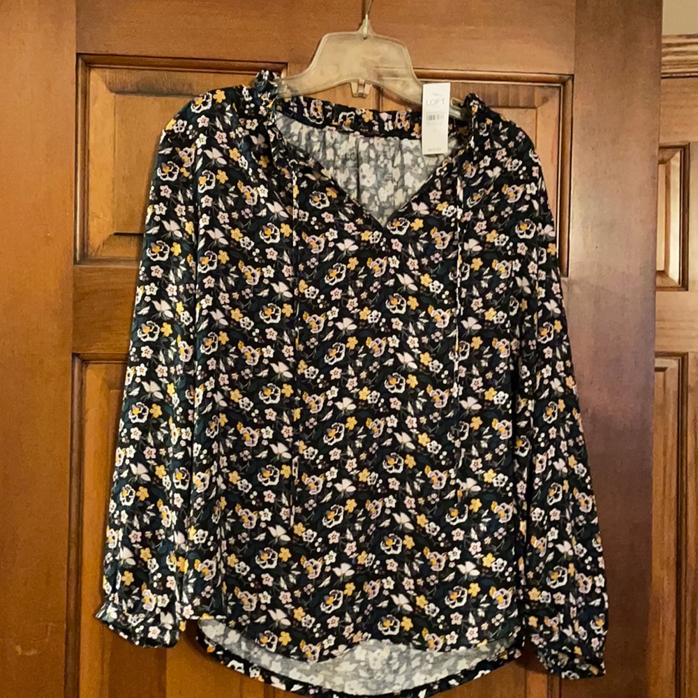 Floral print top